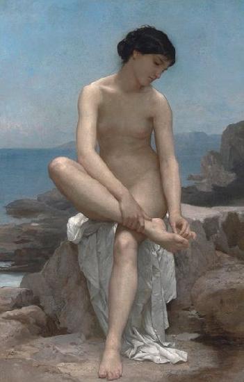 William-Adolphe Bouguereau Bather